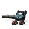 Cordless Leaf Blower Engineered for Power, 21V Motor, Dual 4.0Ah Batteries, 630 CFM Airflow, 160 MPH Speed