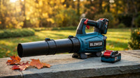 Leaf Blower Cordless - 21V Powerful Electric Cordless Leaf Blower with 2 X 4.0Ah Batteries and Charger, Easy to Use, Battery Powered Leaf Blowers for Lawn Care, Patio, Yard, Dust, Snow — Lifestyle