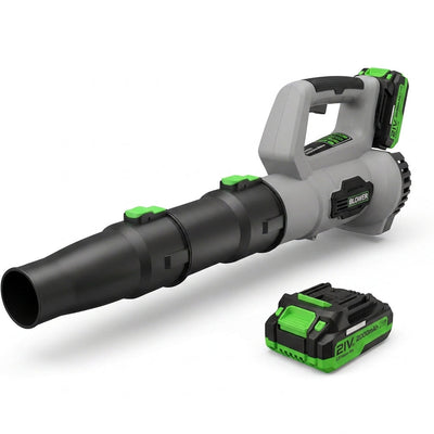 Cordless Leaf Blower Engineered for Fast Cleanup, 2 Batteries Included, 420 CFM Airflow, 150 MPH Wind Speed