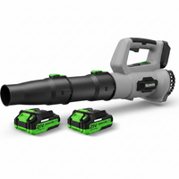 Cordless Leaf Blower Engineered for Fast Cleanup, 2 Batteries Included, 420 CFM Airflow, 150 MPH Wind Speed