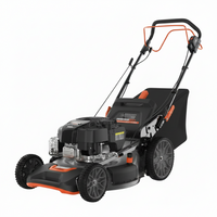 Gas Lawn Mower Kit Built for Complete Yard Care, 190cc Self-Propelled, 58.2cc Backpack Blower, 3-in-1 Cutting