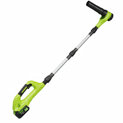 Leaf Blower Cordless, 40V Leaf Blowers with 2 Battery Brushless 300° Rotatable Blower Tube with Adjustable Pole (98Inch) 580CFM/180MPH & 2 Speed Gutter Cleaning Tools for Garden，House