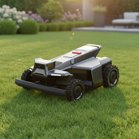 Robot Lawn Mower Engineered for 1.5 Acre Coverage, RTK Navigation, 360 Camera, AI Obstacle Avoidance